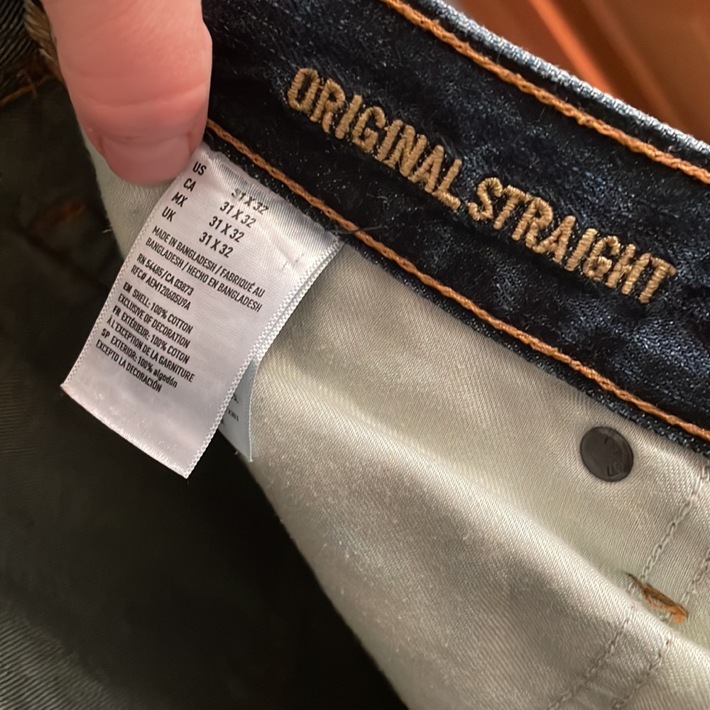 American Eagle Mens classic straight 31x32 - Picture 6 of 8